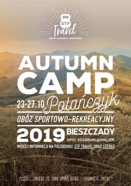 Autumn Camp - Polańczyk | Bieszczady 2019