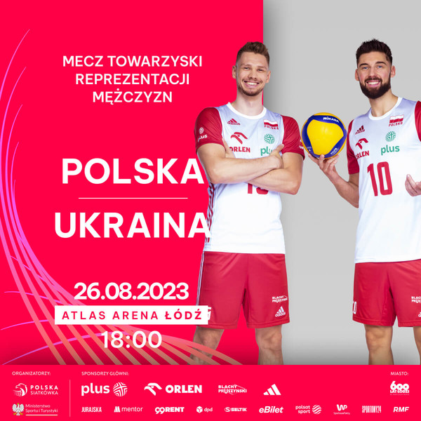 Mecz Towarzyski reprezentacji Polski mężczyzn Polska-Ukraina
